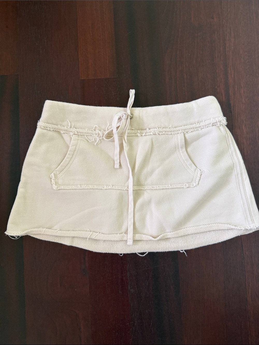 Skims DRAPEY FRENCH TERRY MINI SKIRT